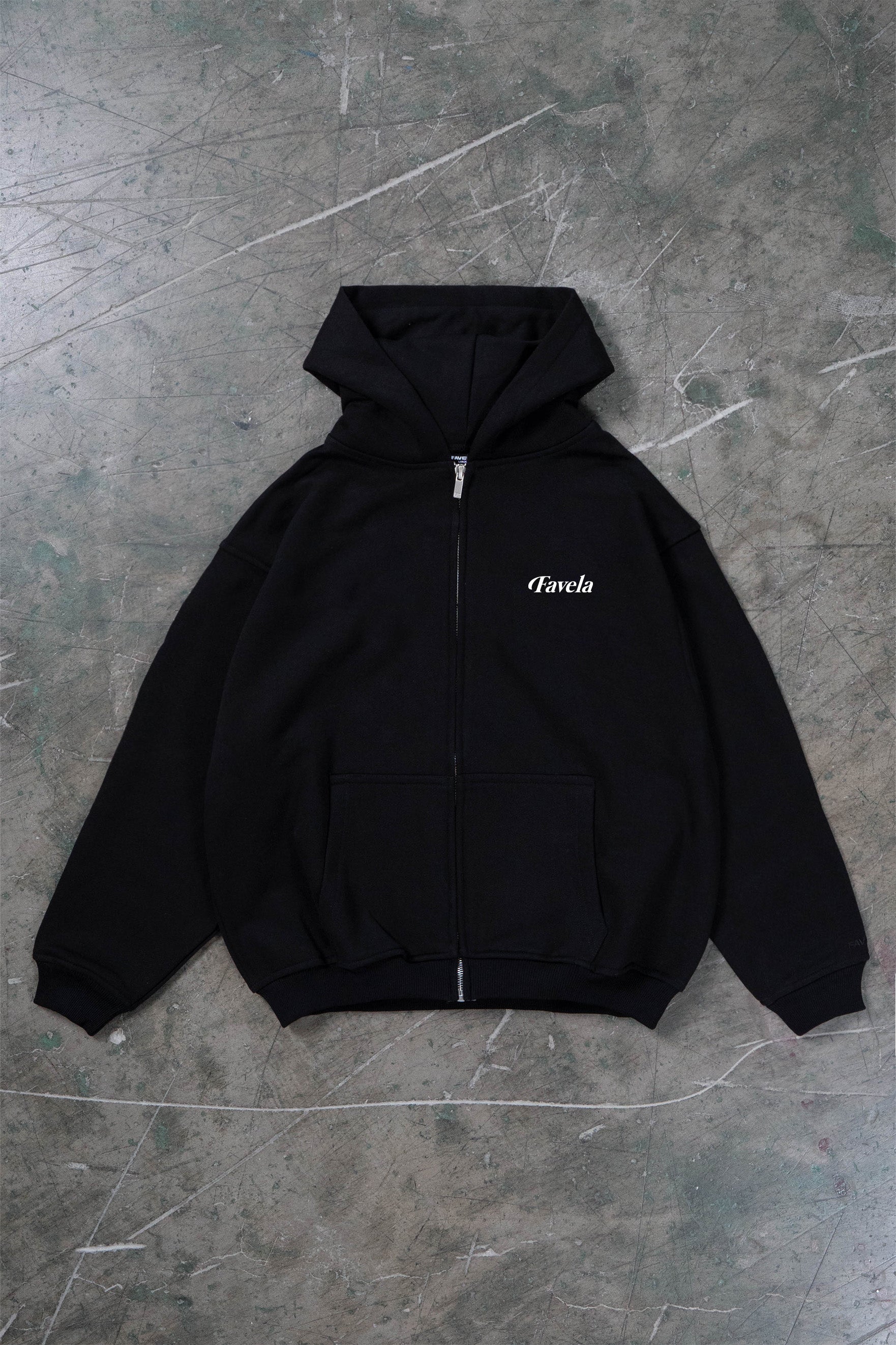 IMAGE BLACK FRONTZIP