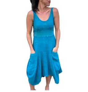 INT9779 Caribbean Blue Dress