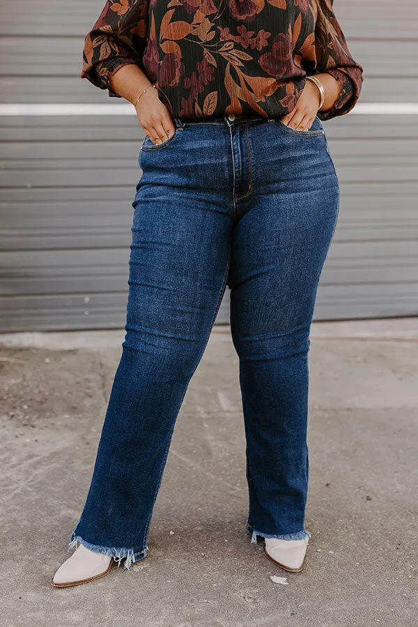 JUDY BLUE Ellison High Waist Bootcut Jean Curves