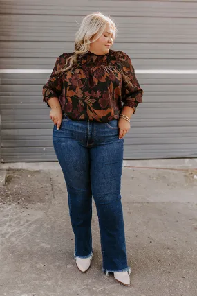 JUDY BLUE Ellison High Waist Bootcut Jean Curves