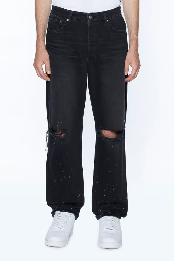 Ksubi Anti K Artist Relaxed Jeans - Black