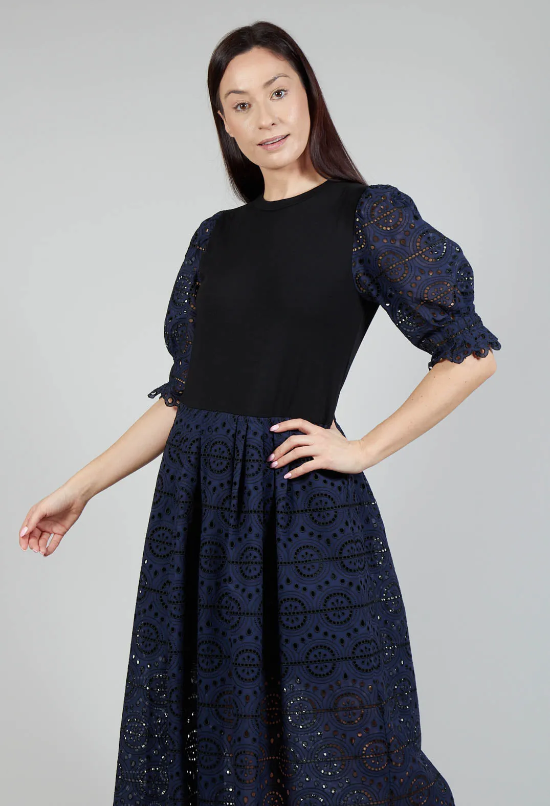 Lace Dress in Blue