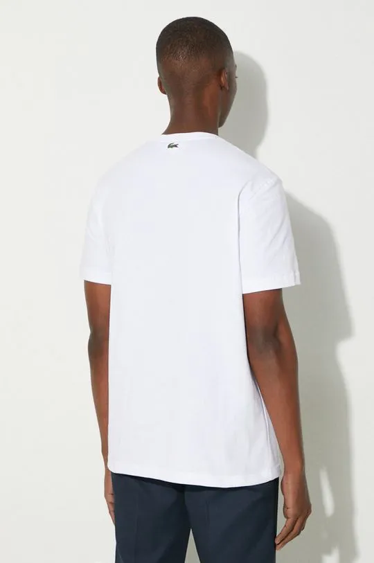 Lacoste cotton t-shirt white color