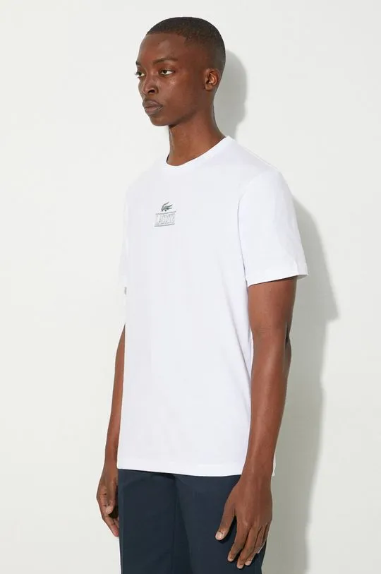 Lacoste cotton t-shirt white color