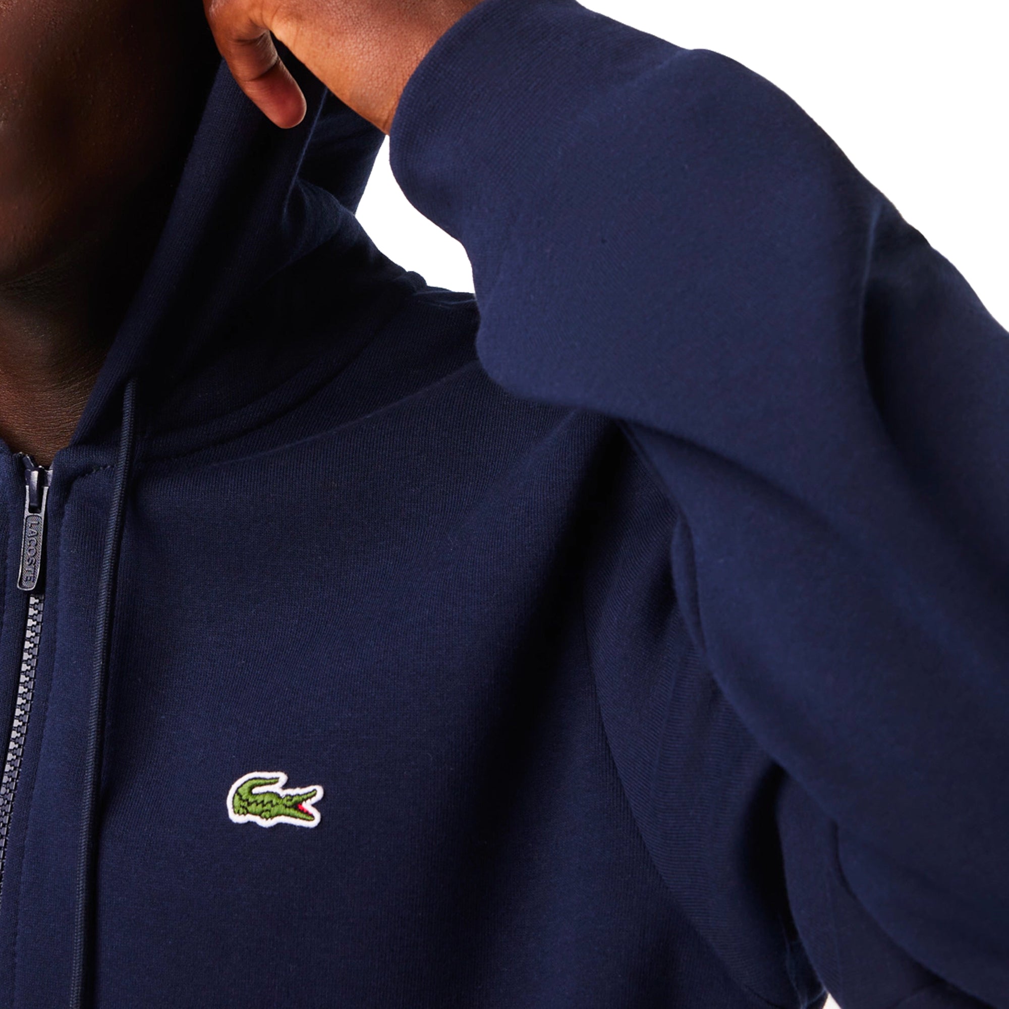 Lacoste Full Zip Hood SH9626 - Navy