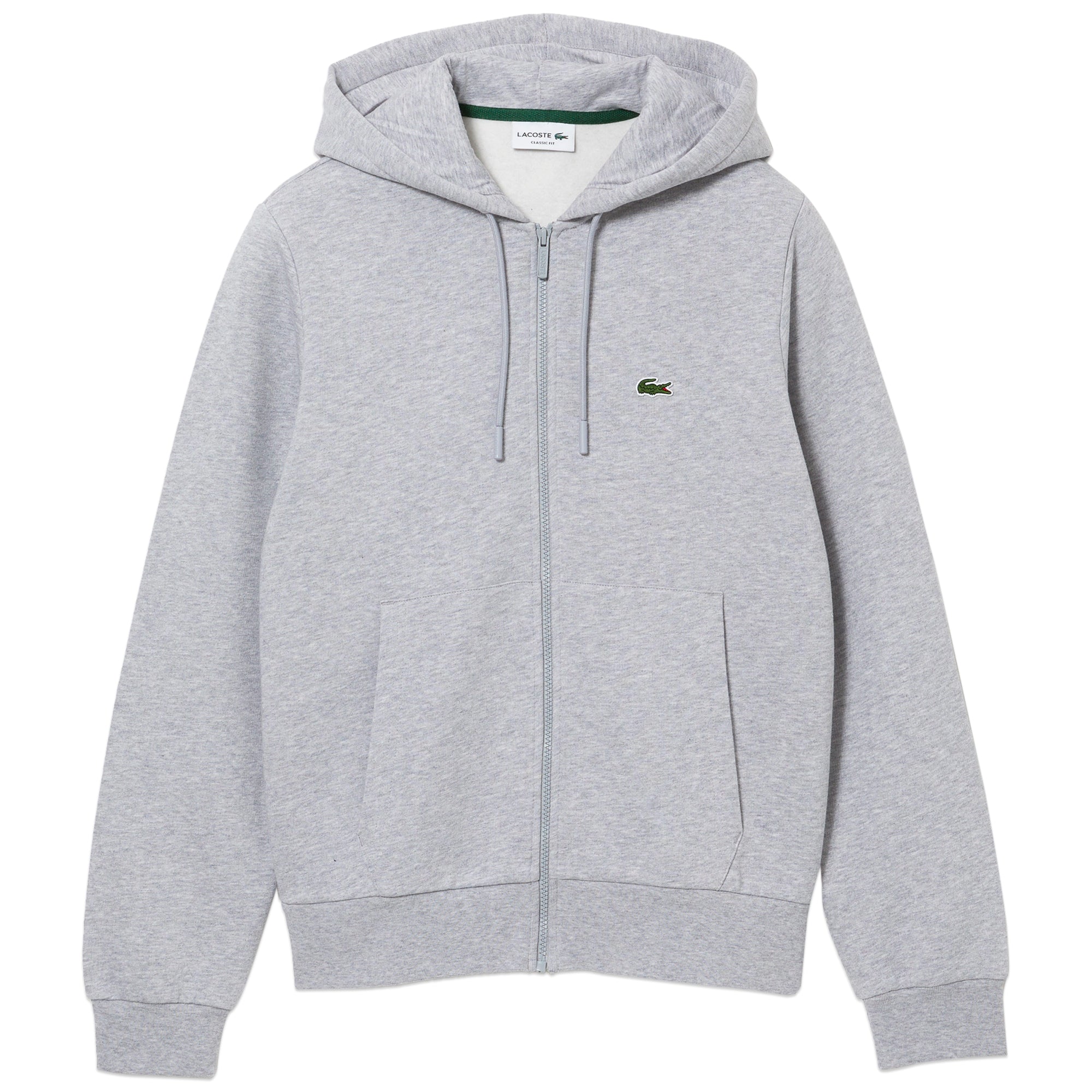 Lacoste Full Zip Hood SH9626 - Silver