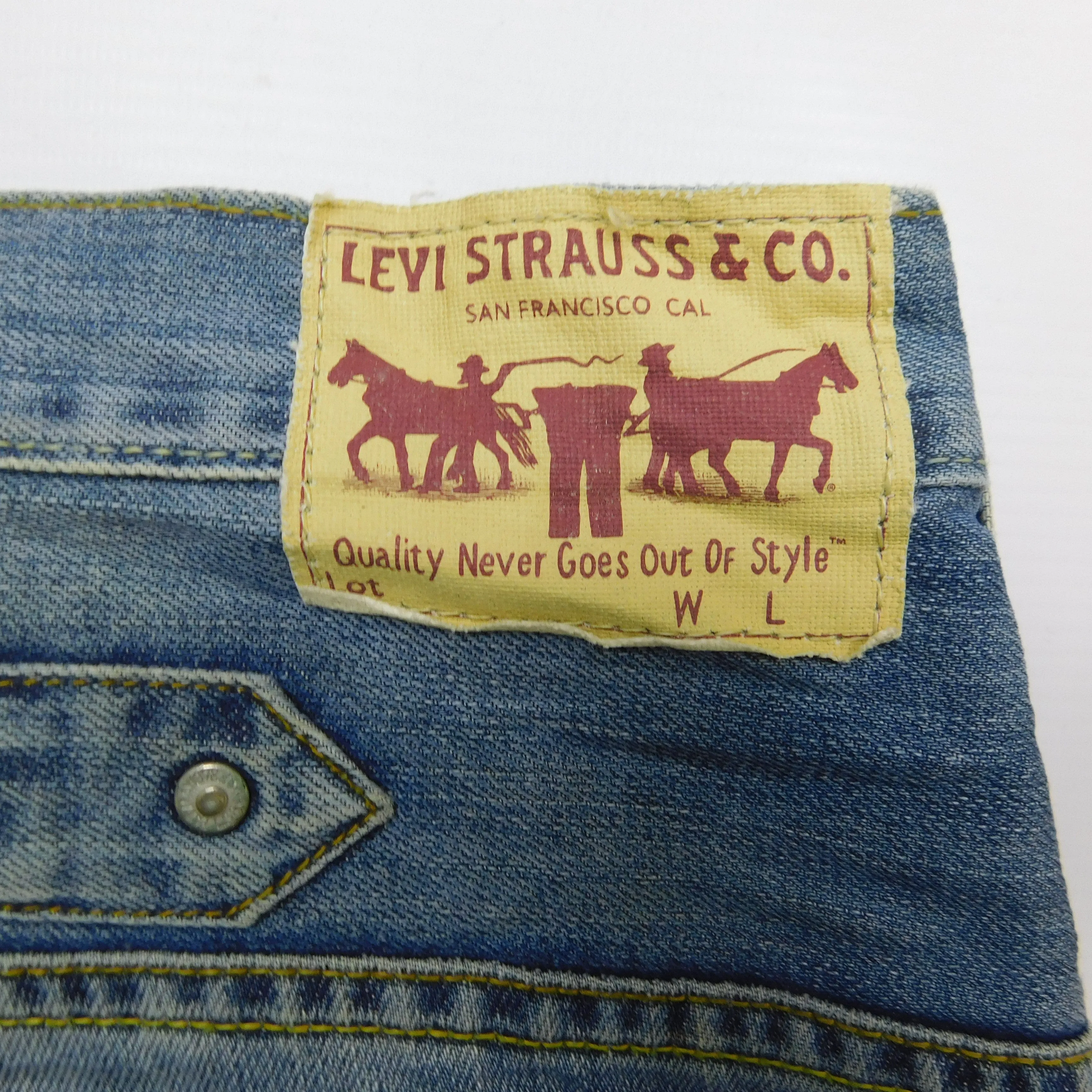 Levi's 503 Blue Jeans