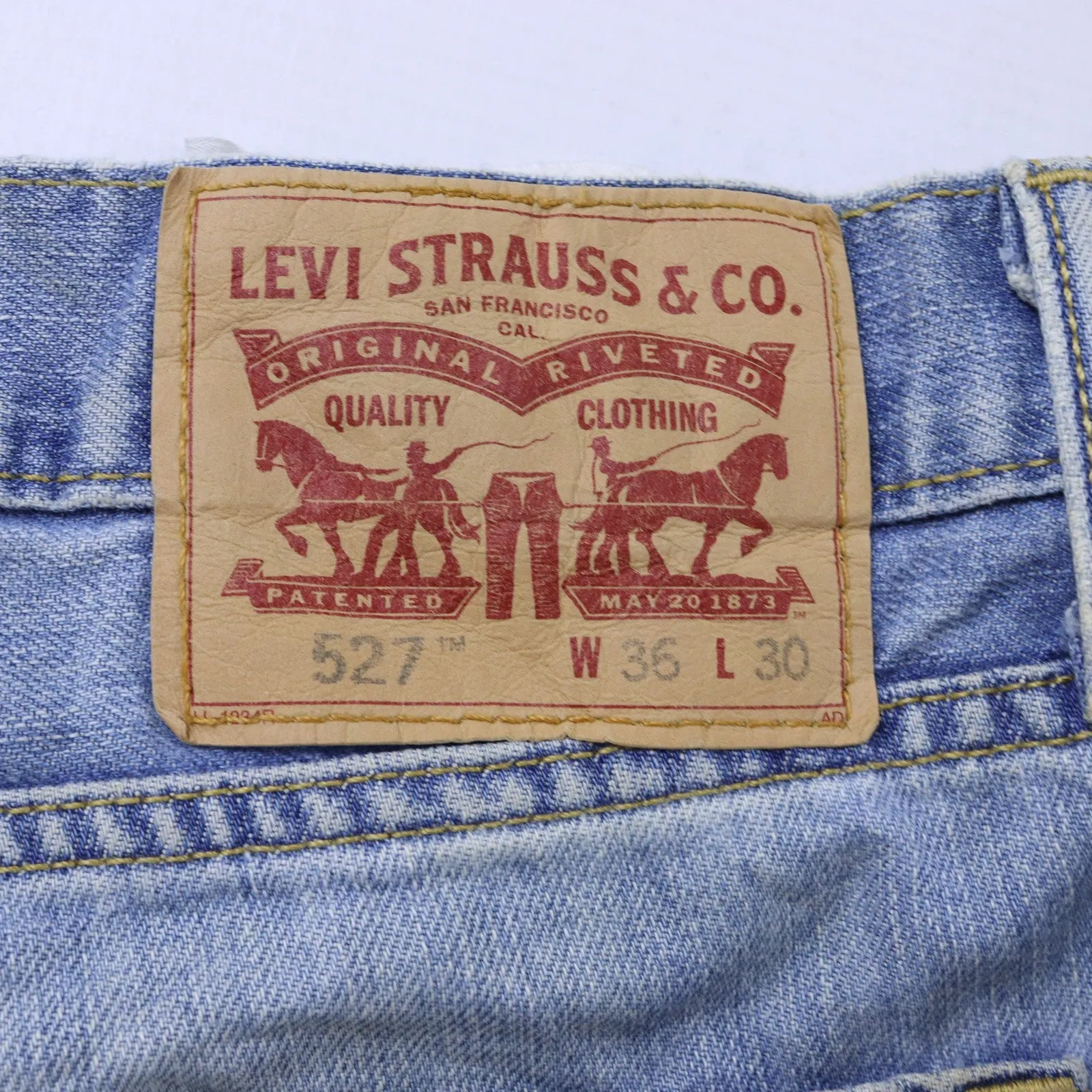 Levi's 527 Blue Jeans