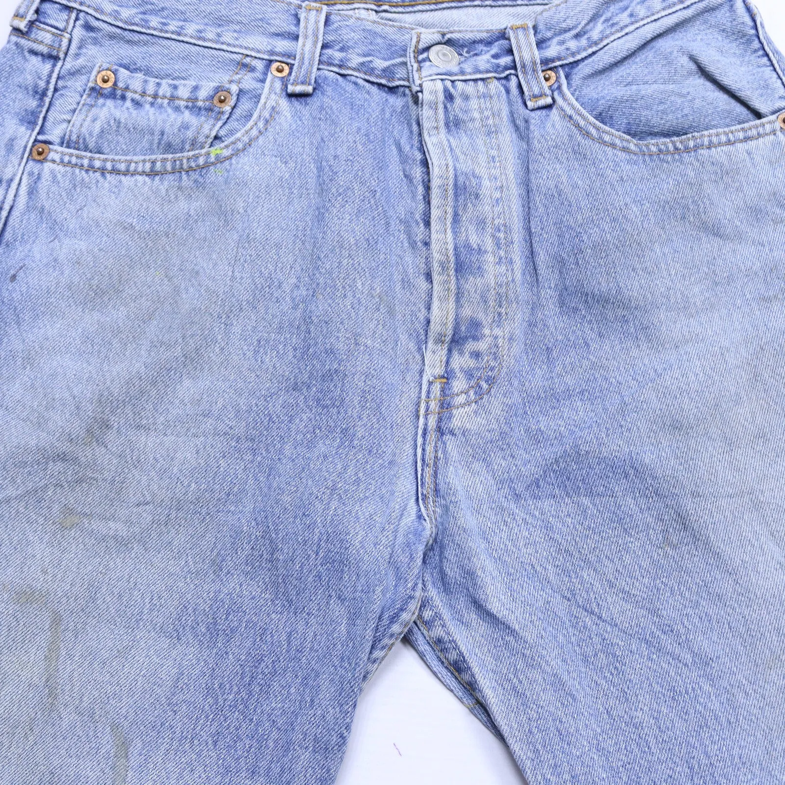 Levi's Straight Leg Blue Jeans