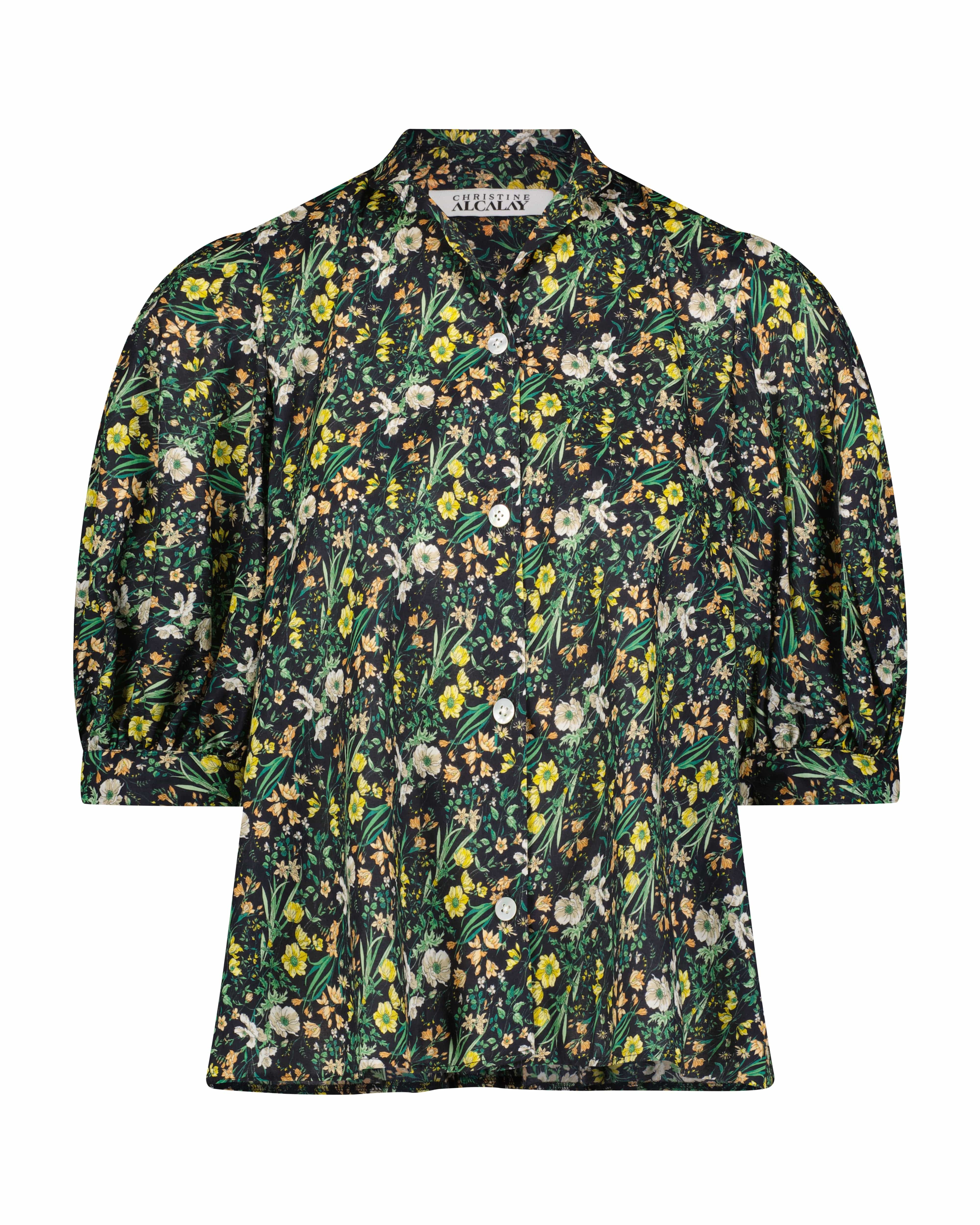 Livia Blouse in Floral Cotton