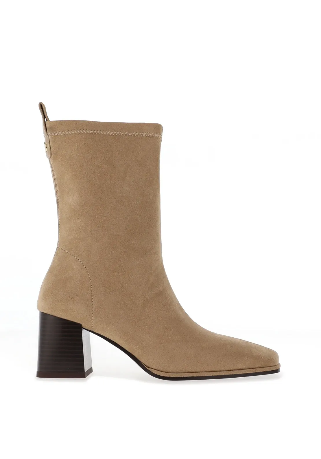 Lodi Love Antelina Block Heeled Boots, Beige