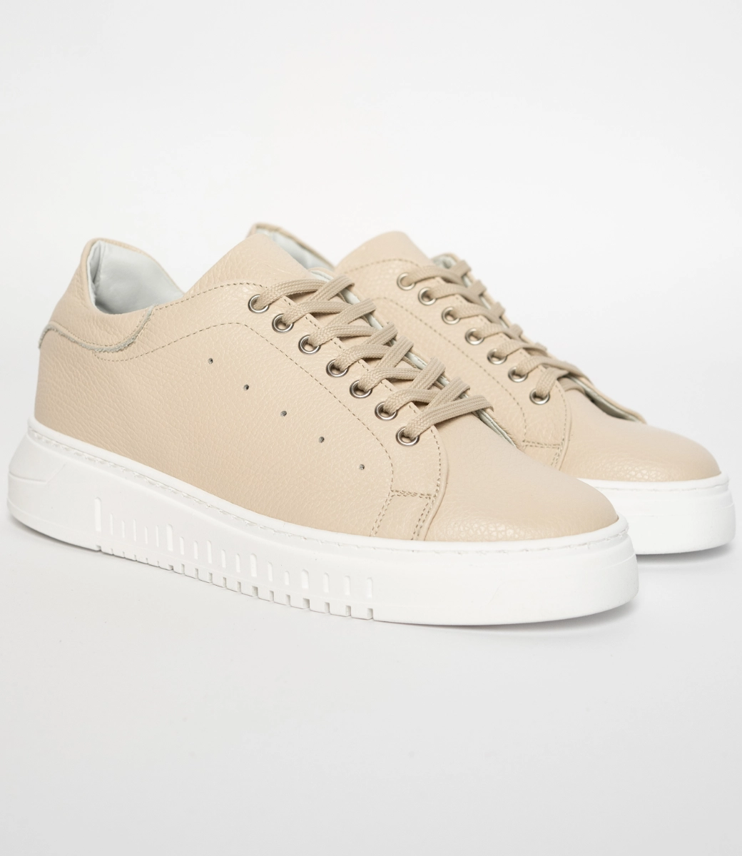 MadeInItaly Sneakers DELMON-PELLE Cream