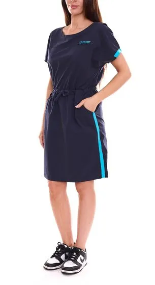 maier sports women's sports dress, stylish mini dress, hiking dress in red or blue