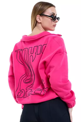 MD Toxic Bitch Sweatshirt - Pink