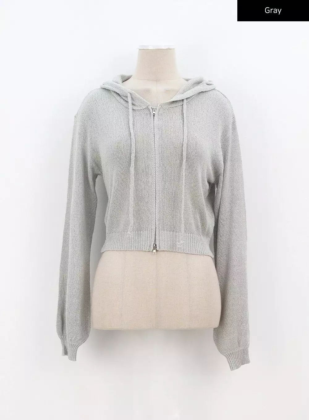 Mesh Zip-Up Hoodie BA319