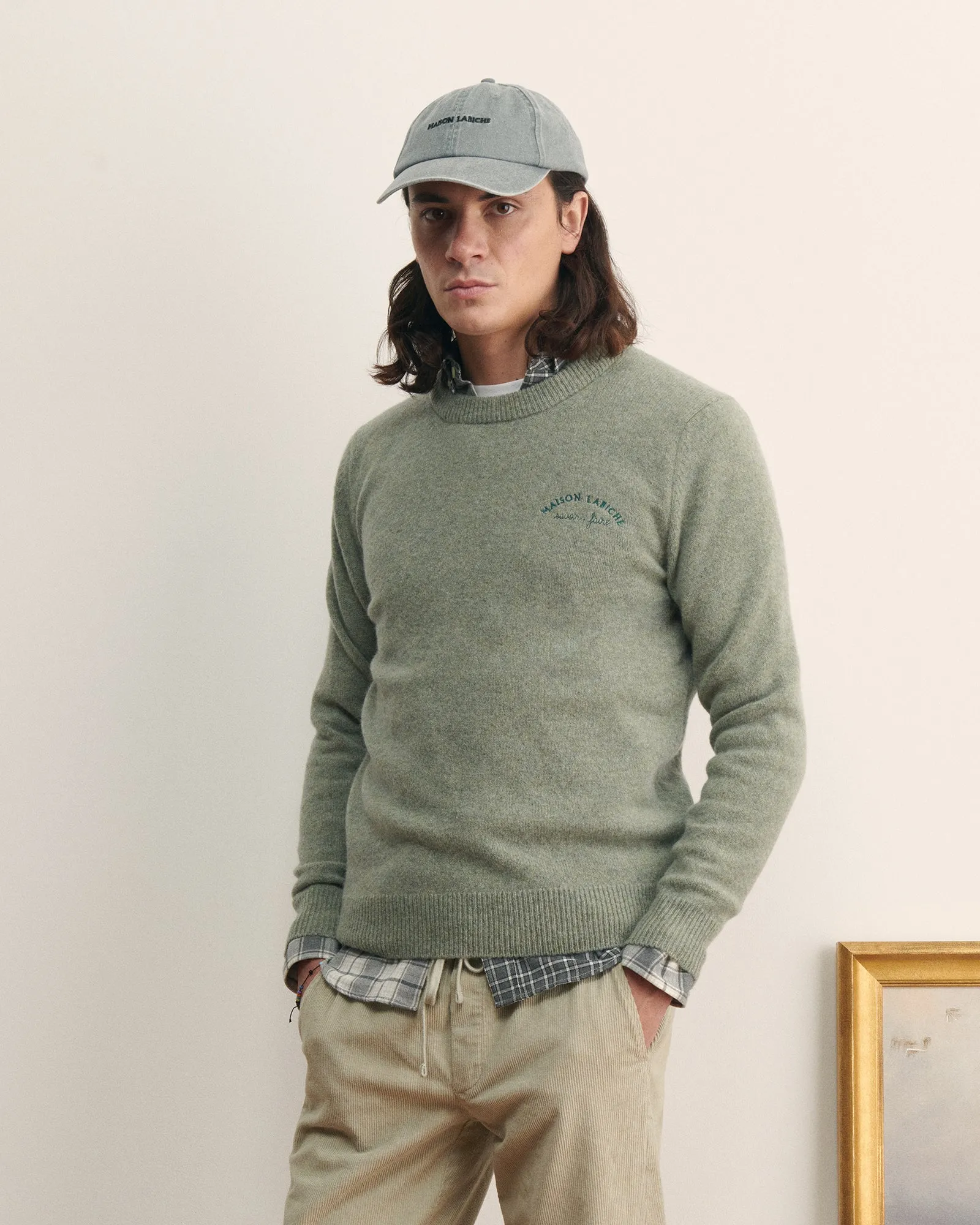 Mini Manufacture grand cerf wool sweater