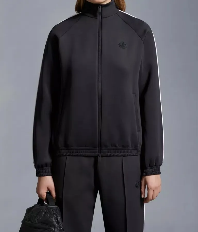 MONCLER  |Neoprene Zip-Up Sweatshirt