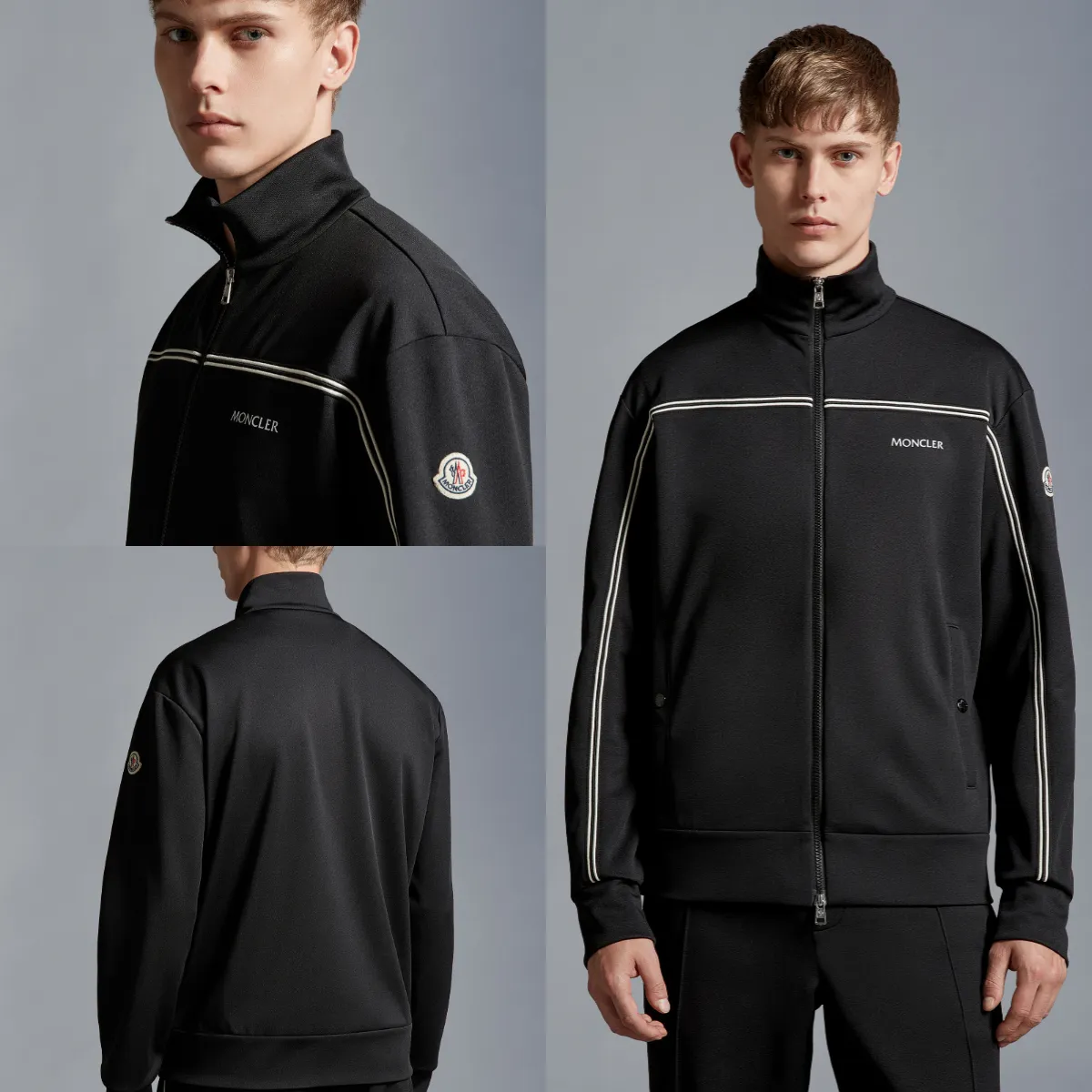 MONCLER  |Triacetate Zip-Up Sweatshirt