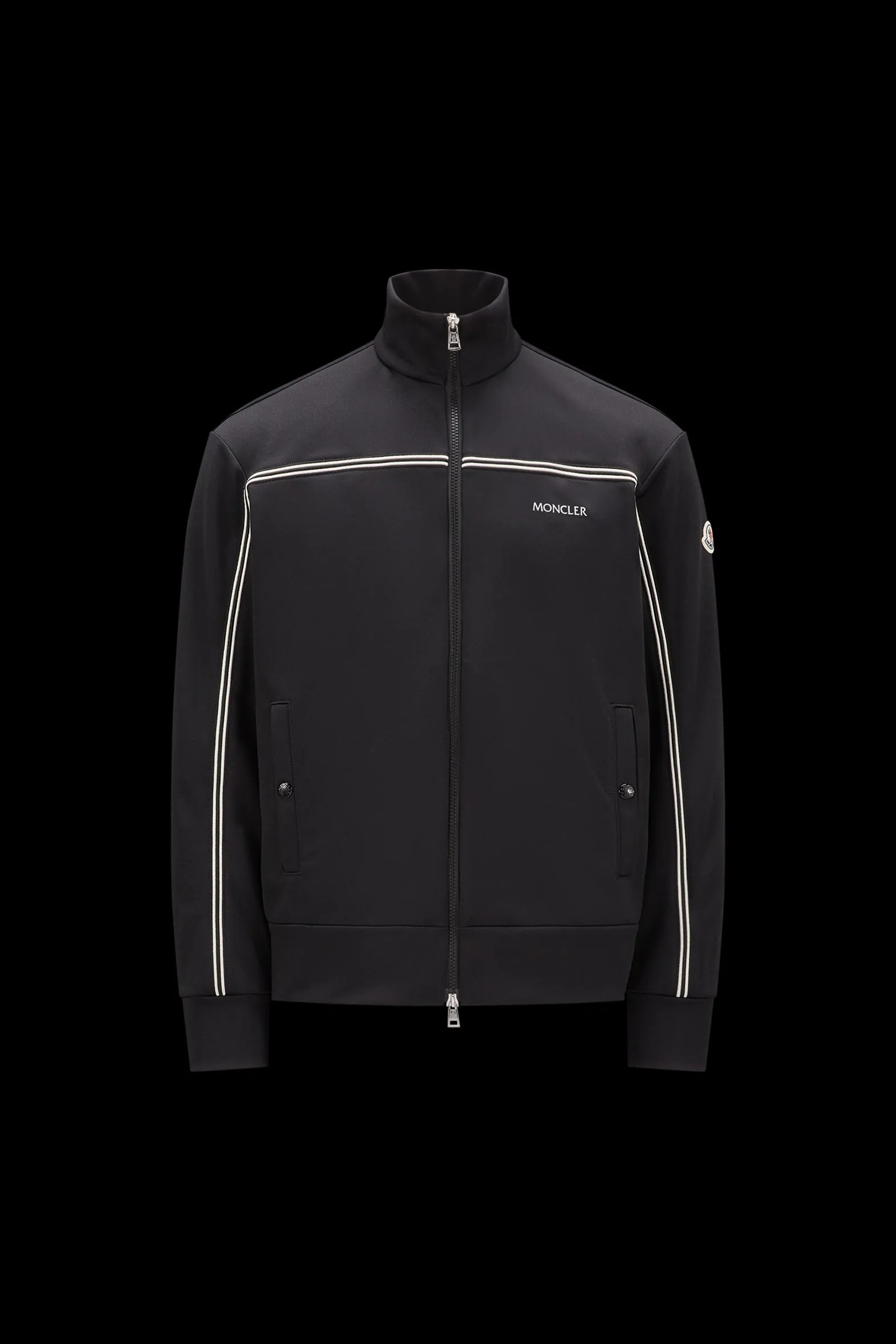 MONCLER  |Triacetate Zip-Up Sweatshirt