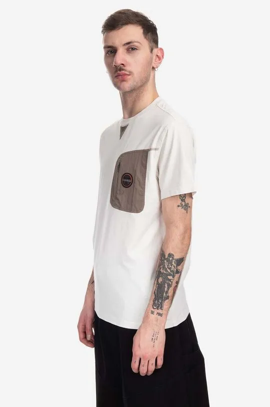 Napapijri cotton t-shirt white color