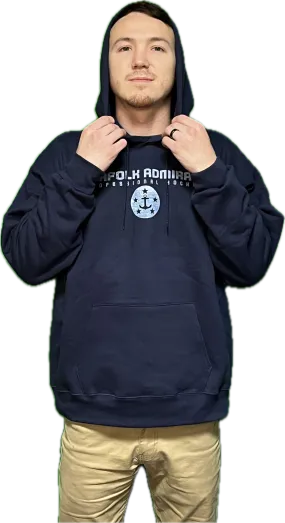 New Ice Logo Navy Admirals Hoodie