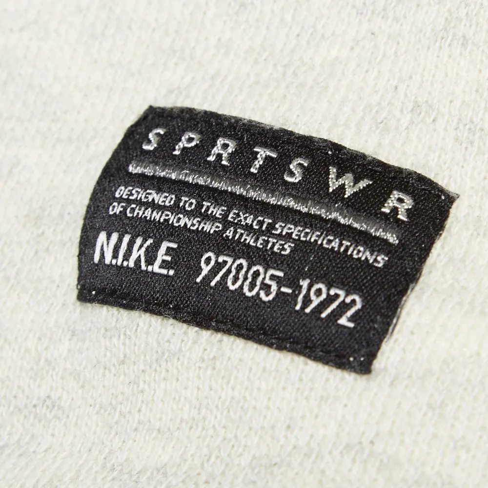 Nike AW77 Full Zip HoodyGrey Heather & White