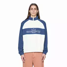 Nylon Quarter Zip Off White