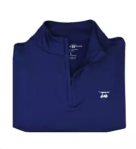 Ocean View Quarter Zip - Solid Medieval