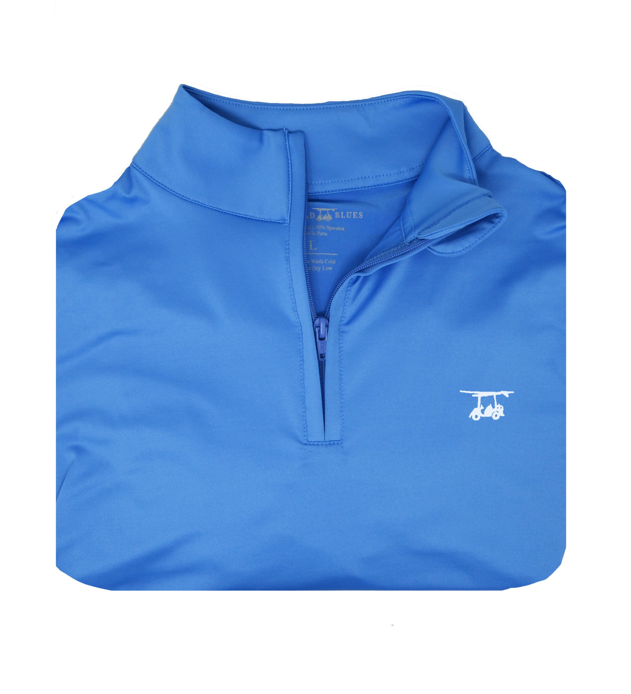 Ocean View Quarter Zip- Solid Regatta