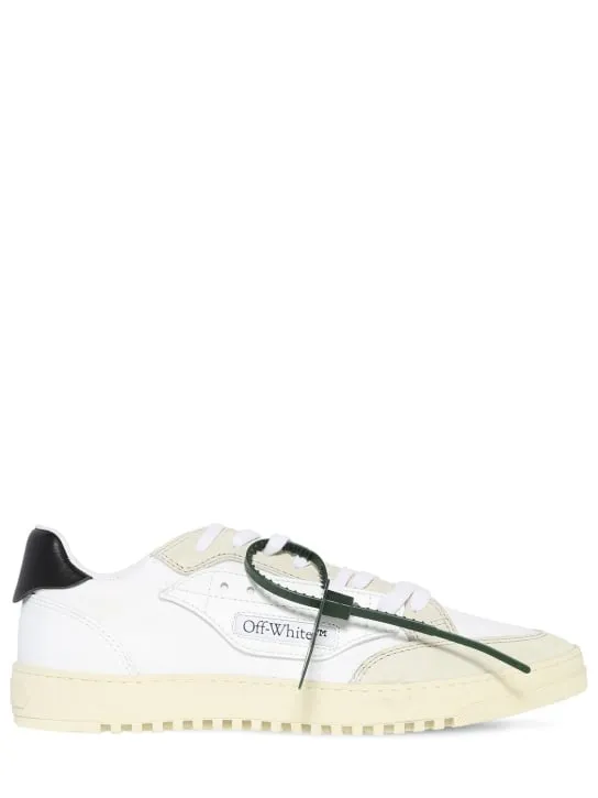 Off-White   5.0 suede low top sneakers 