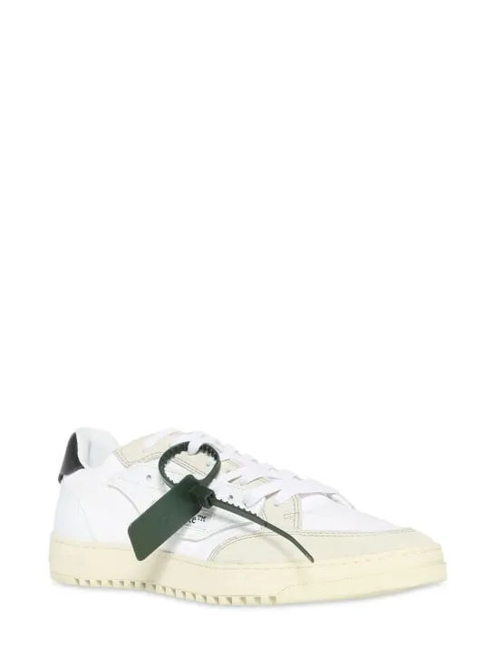 Off-White   5.0 suede low top sneakers 