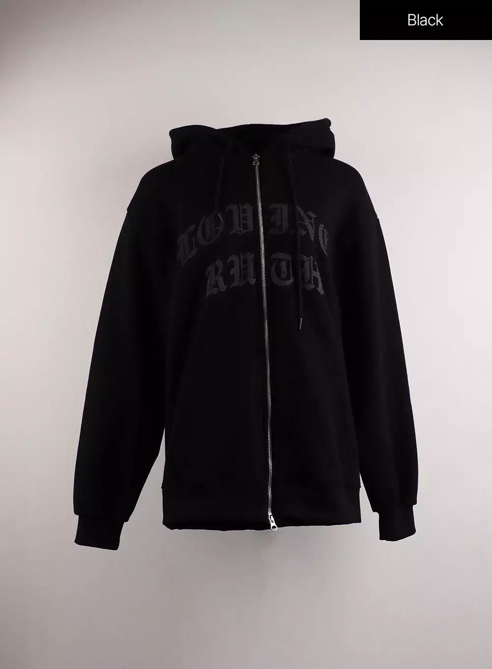 Oversized Zip-Up Hoodie CJ412