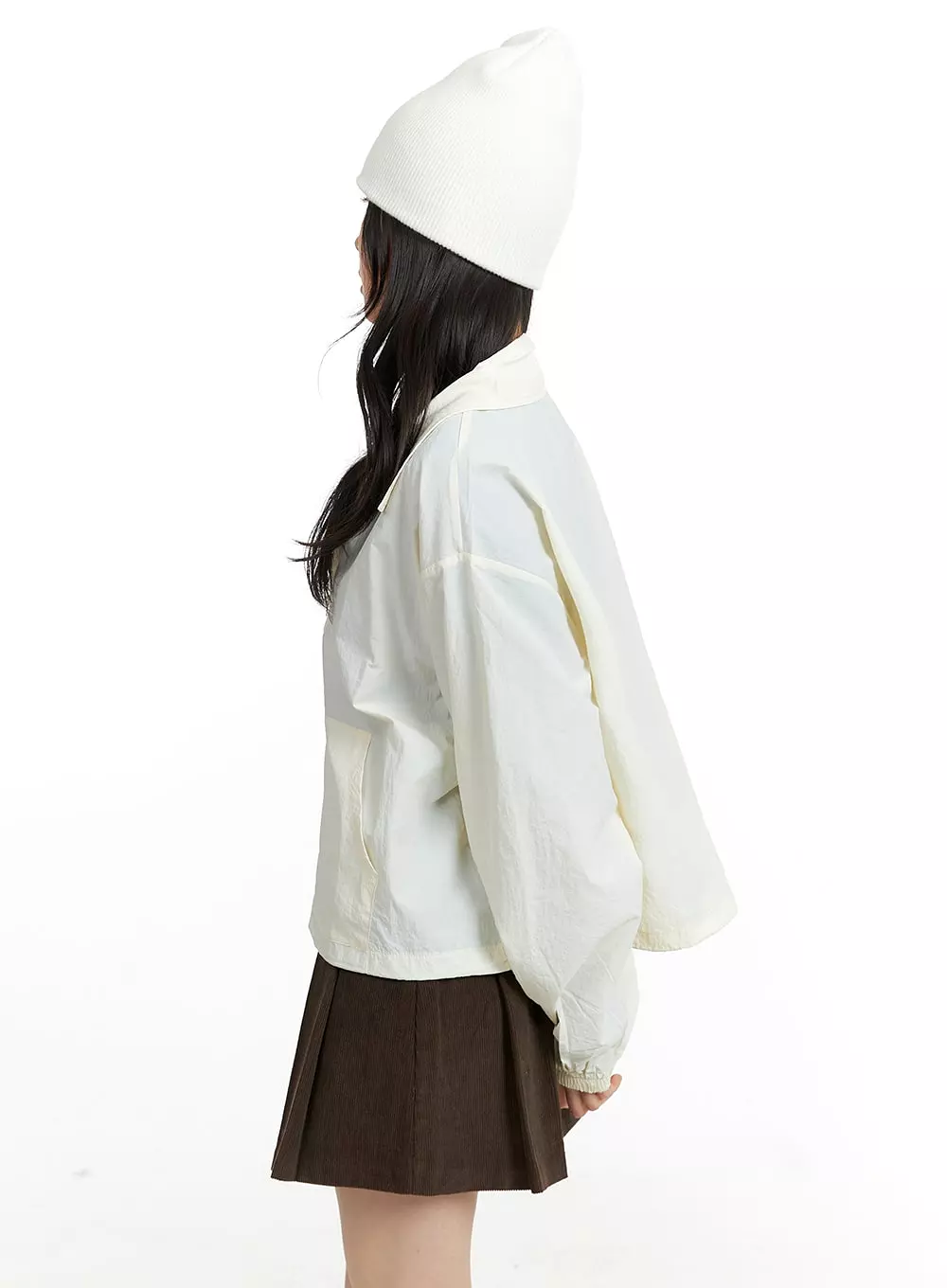 Oversized Zip-Up Jacket OF414