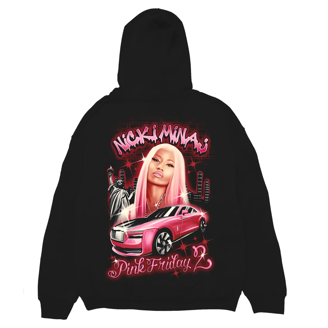 Pink Friday 2 Airbrush Hoodie