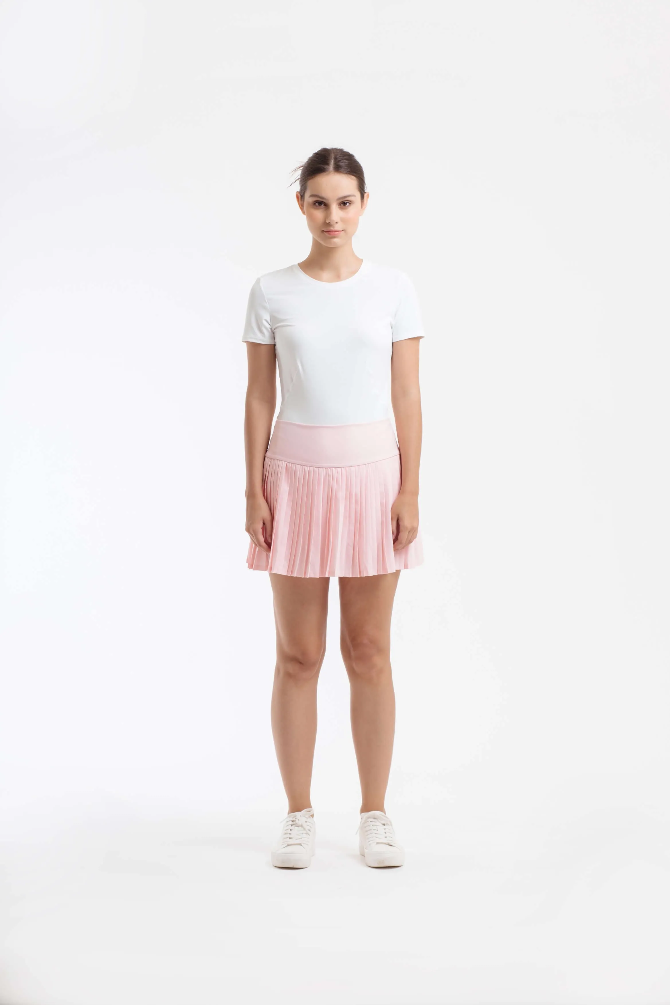 Pink Pleated Tennis Skirt