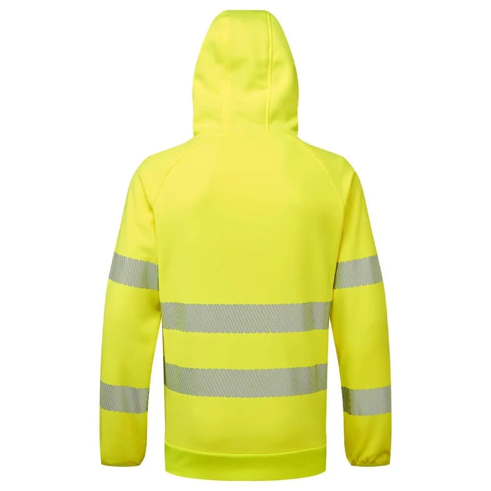 Portwest DX483 Hi-Vis Overhead Hoodie Sweatshirt