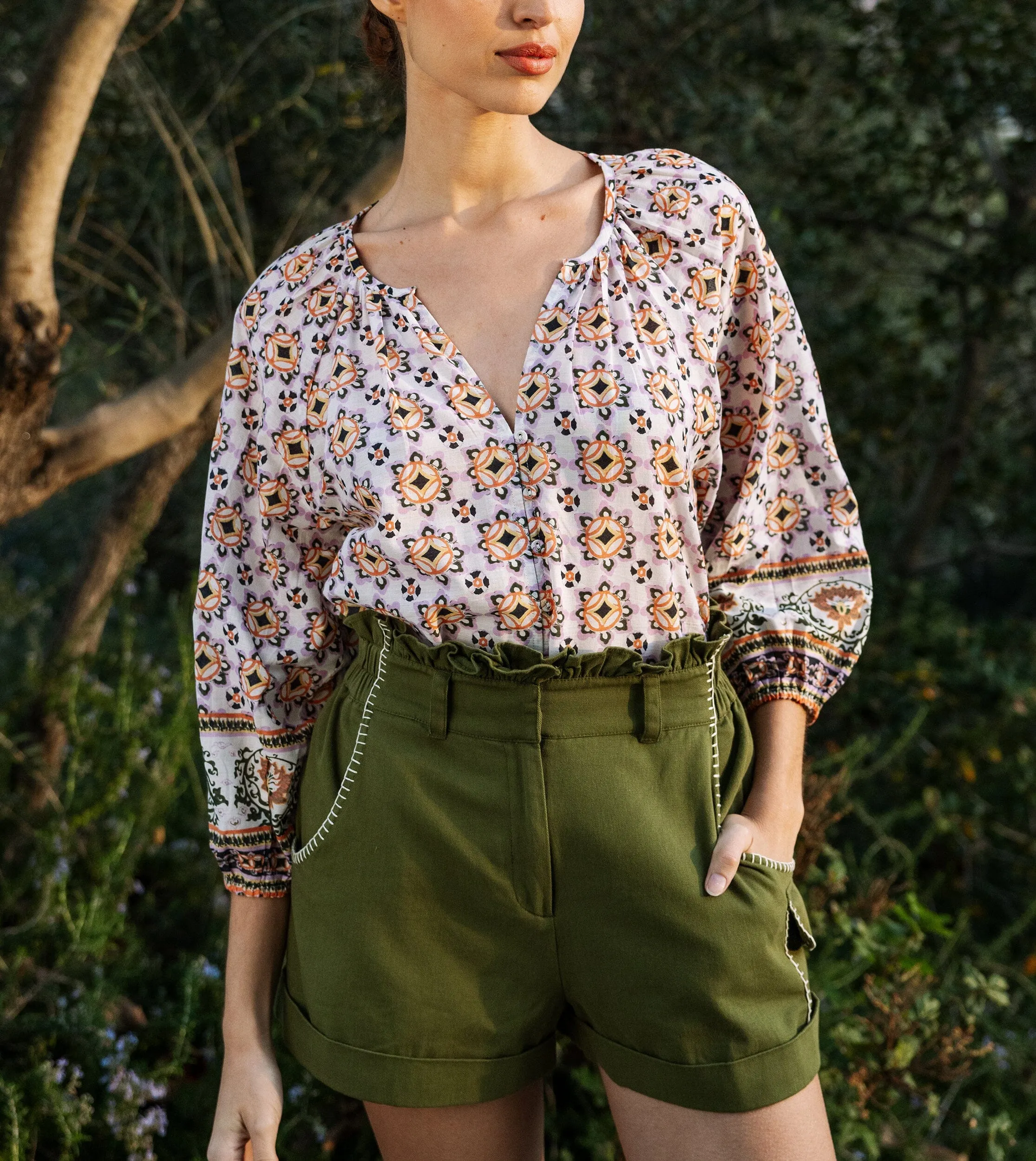 Ramona Blouse | Marrakesh