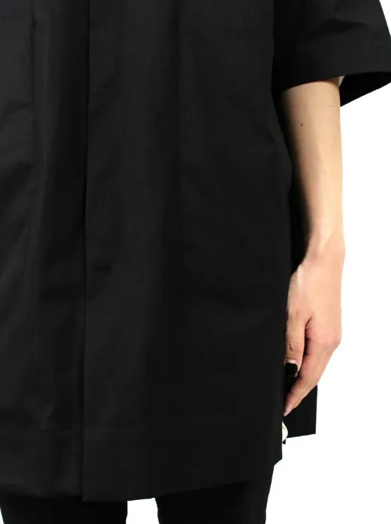 RICK OWENS  |Unisex Silk Street Style Plain Cotton Short Sleeves