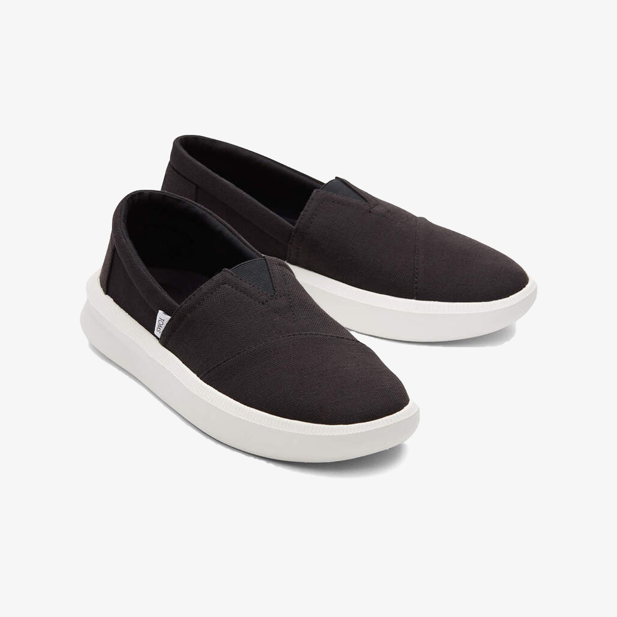 ROVER TRAINERS RECYCLED COTTON 'BLACK'