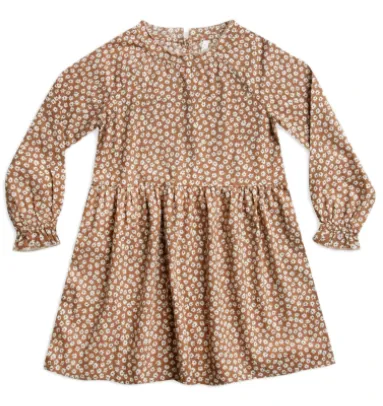 Rylee & Cru- Womens Ditsy Janie Dress- Caramel