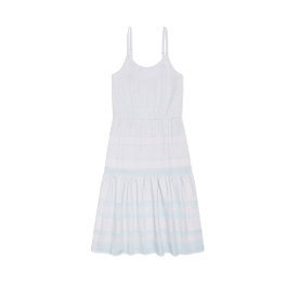 Summery Copenhagen Ballad Blue/Lavender Fog Rose Short Dress