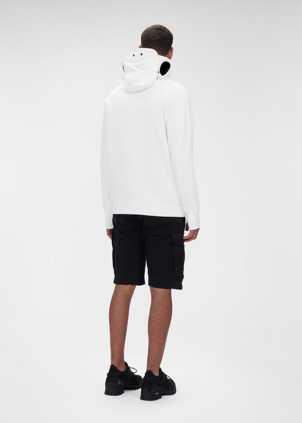 Sweat-shirt full zip blanc