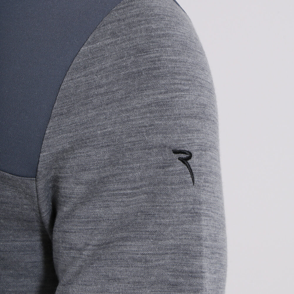 THAIRIN | MERINO BLEND QUARTER ZIP