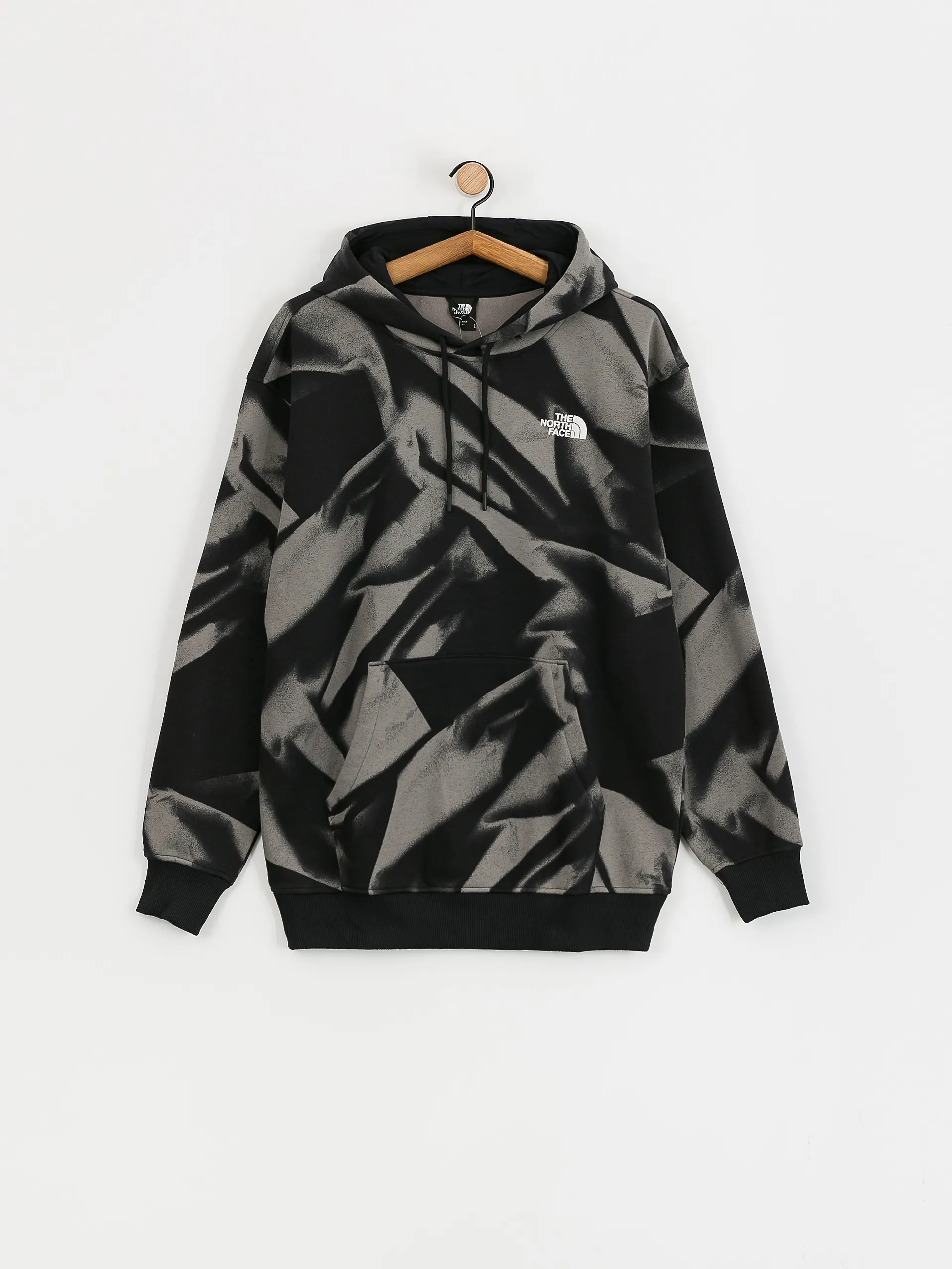 The North Face Essential HD Print Hoodie (smoked pearl garment fo)