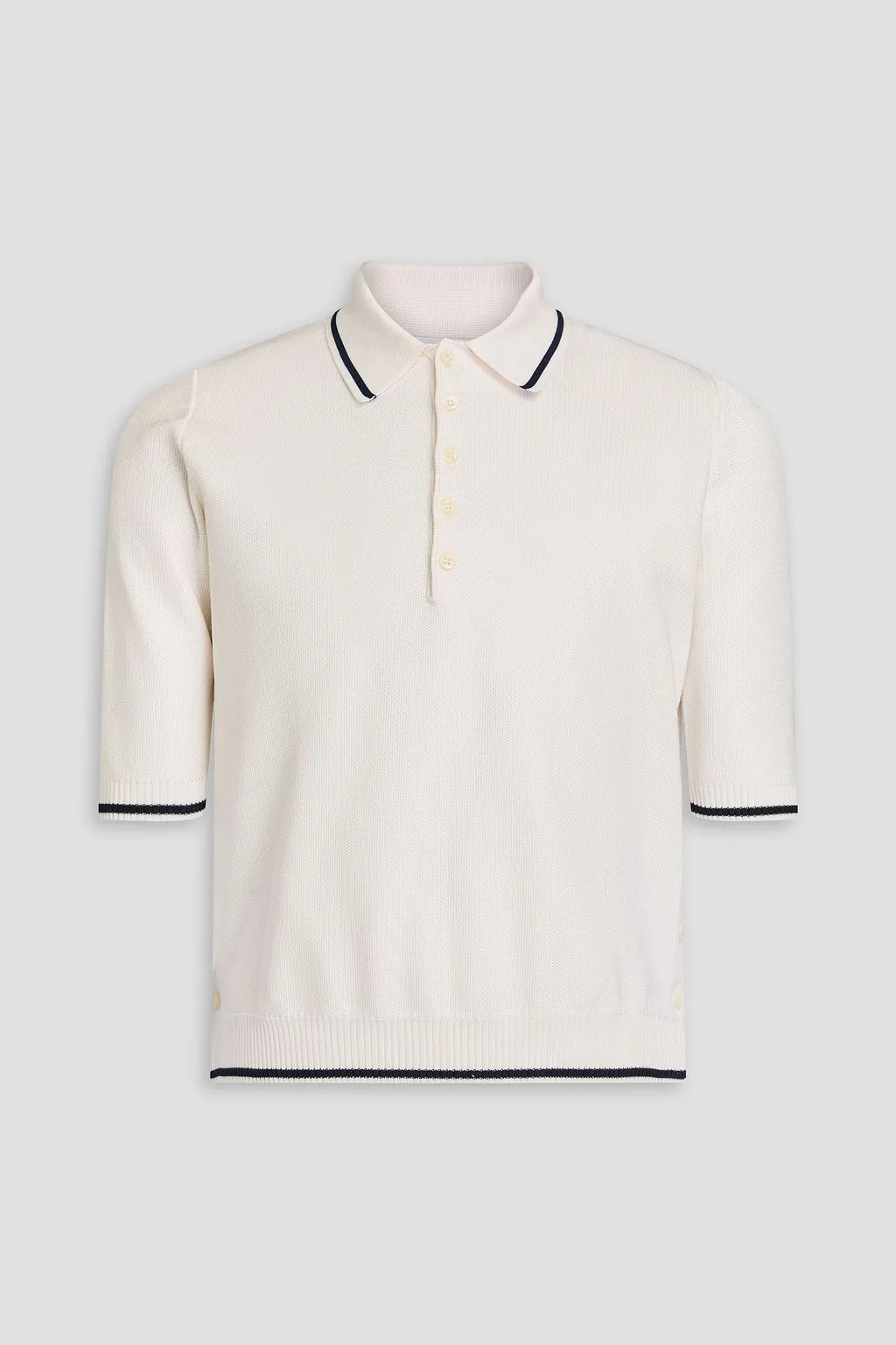 THOM BROWNE  |Silk Plain Cotton Short Sleeves Bridal Designers Outlet