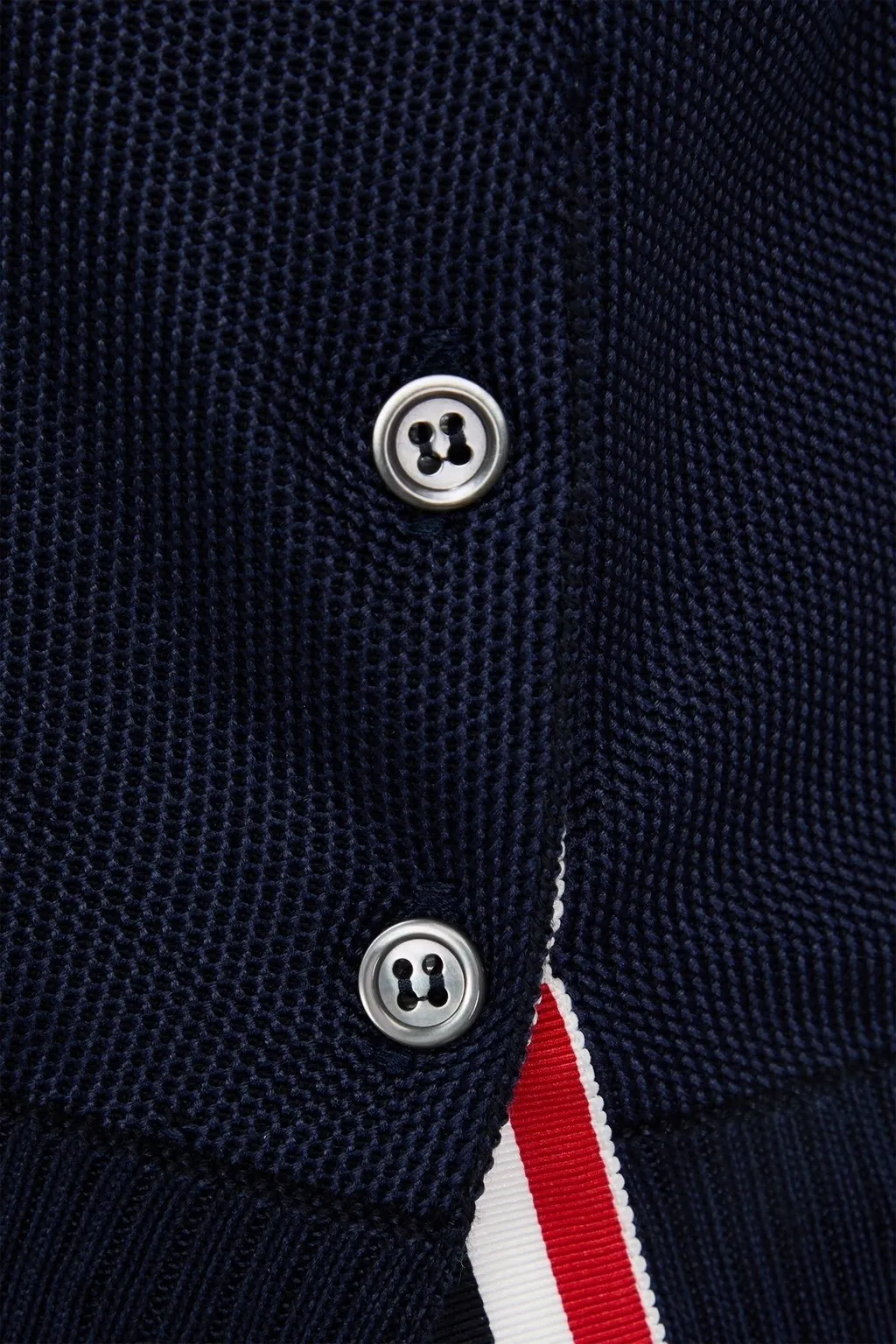 THOM BROWNE  |Unisex Silk Blended Fabrics Street Style Plain Cotton