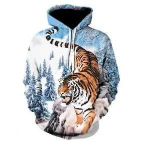 TIGER PRINCE OF THE SNOWS 3D HOODIE