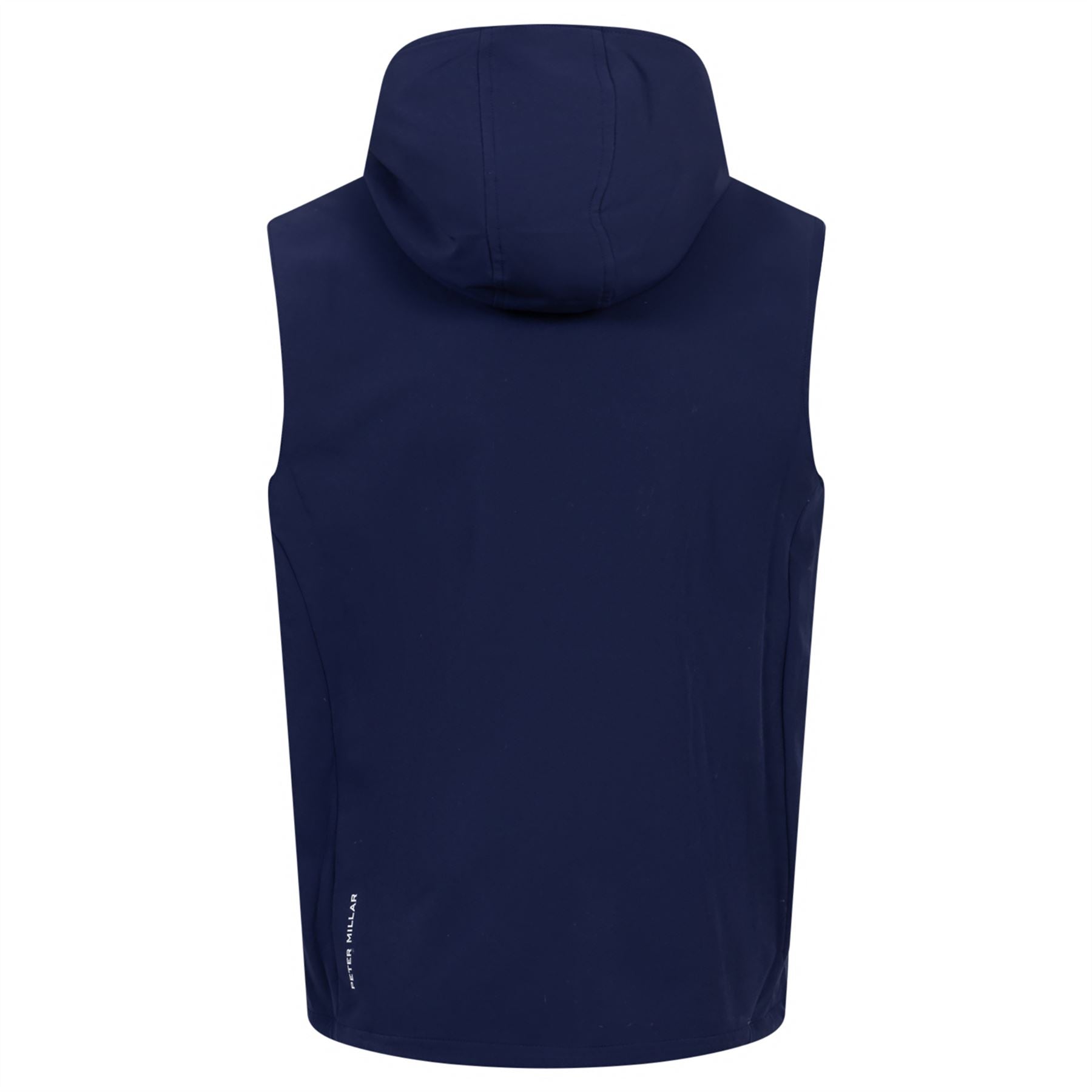 Via Classic Fit Full Zip Gilet Navy - SS24