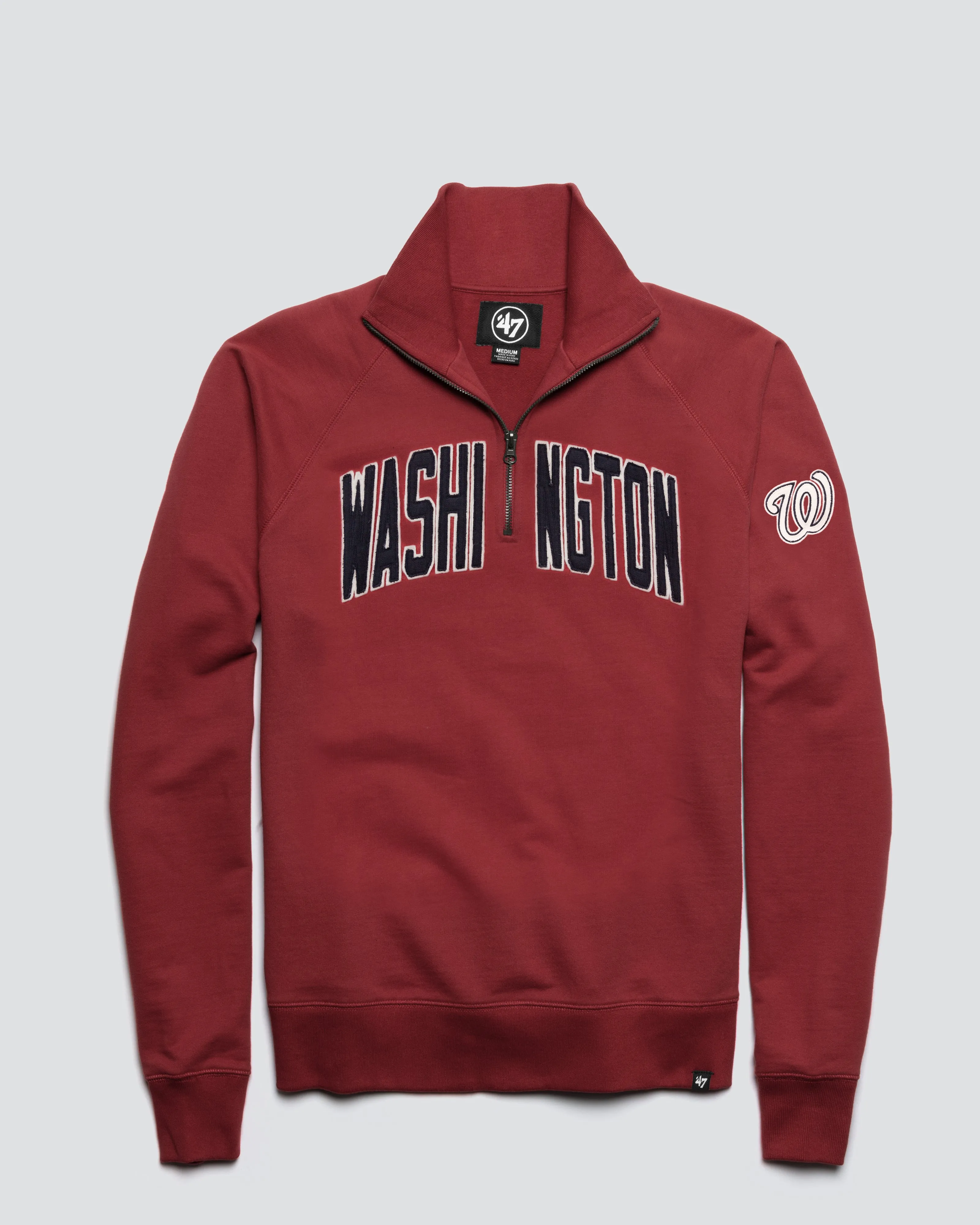 WASHINGTON NATIONALS BANKS '47 HARRIS SCRIMMAGE 1/4 ZIP