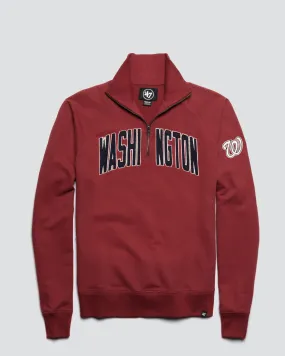 WASHINGTON NATIONALS BANKS '47 HARRIS SCRIMMAGE 1/4 ZIP